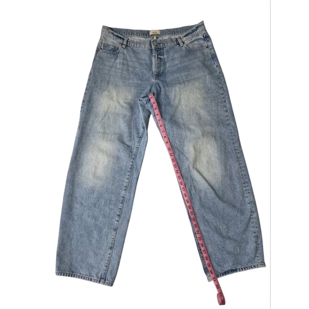 DL1961 Ilia Barrel Jeans Low Rise Relaxed Baggy Y2K Aged Mid Denim Size 31 - Picture 10 of 13